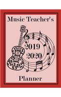 Music Teacher's 2019 - 2020 Planner