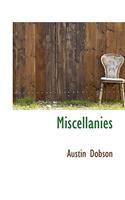 Miscellanies: (English)