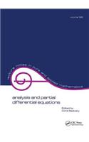 Analysis and Partial Differential Equations