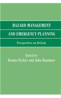 Hazard Management and Emergency Planning