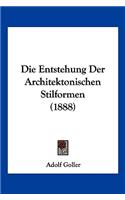Entstehung Der Architektonischen Stilformen (1888)