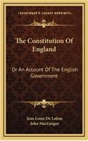 The Constitution of England