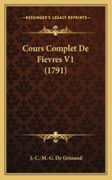 Cours Complet De Fievres V1 (1791)