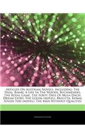 Articles on Austrian Novels, Including: The Trial, Bambi, a Life in the Woods, Buchmendel, the Royal Game, the Forty Days of Musa Dagh, Dream Story, t