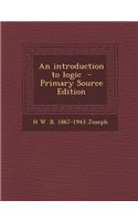 An Introduction to Logic