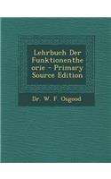 Lehrbuch Der Funktionentheorie