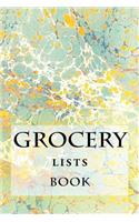 Grocery Lists Book