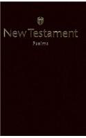 HCSB Economy New Testament With Psalms, Black