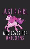 Just A Girl Who Loves Her Unicorns
