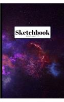 Sketchbook: 6"x 9", 120 pages, Blank Pages for Sketching, Drawing and Creative Doodling. Notebook and Sketchbook to Draw and Journal (Workbook and Handbook)