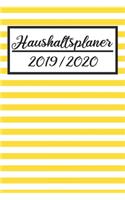 Haushaltsplaner 2019 / 2020