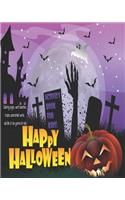 Happy Halloween, Activity Book For Kids!