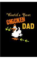 World's Best Chicken Dad: Hangman Puzzles - Mini Game - Clever Kids - 110 Lined Pages - 6 X 9 In - 15.24 X 22.86 Cm - Single Player - Funny Great Gift