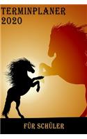 Terminplaner 2020 für Schüler: Planer und Organizer für 2020. Terminkalender, Taschenkalender, Wochenplaner, Jahresplaner, Kalender 2019 - 2020 zum Planen und Organisieren.