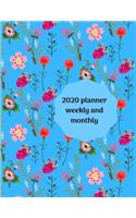 2020 planner weekly and monthly