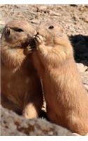 Cute Little Black Tailed Prairie Dog Pair Journal: Take Notes, Write Down Memories in this 150 Page Lined Journal