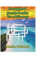 Crossword puzzle books for adults easy Relaxing Puzzles