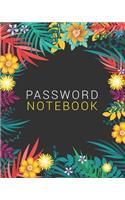 Password Notebook: Password Keeper With Alphabet Tabs V1