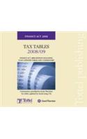 Tax Tables 2008/09: Finance ACT 2008 Edition