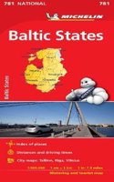 Baltic States - Michelin National Map 781