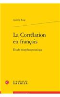 La Correlation En Francais