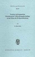 Funktion Und Dogmatische Einordnung Der Vollstreckungsabwehrklage in Das System Der Zivilprozessordnung