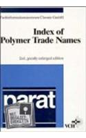 parat Index of Polymer Trade Names: with Disk