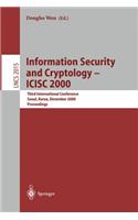 Information Security and Cryptology - ICISC 2000