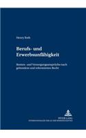 Berufs- Und Erwerbsunfaehigkeit