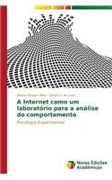 A Internet como um laboratório para a análise do comportamento