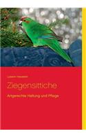 Ziegensittiche: Artgerechte Haltung und Pflege(German)