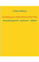 IQ-Training zur Vorbereitung auf IQ-Tests