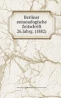 Berliner entomologische Zeitschrift