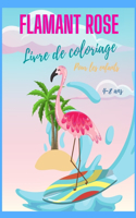 Livre de coloriage de flamants roses pour les enfants de 4 à 8 ans