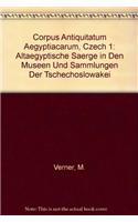 Corpus Antiquitatum Aegyptiacarum, Czech 1