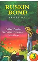 Ruskin Bond Collection 3 Books Box Set- School Times, Children Companion, Children Omnibus