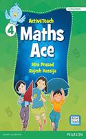 Active Teach: Maths Ace for CBSE class 4 by Pearson