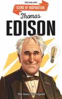 Thomas Edison Icons of Inspiration Illustrated Biography for Kids Age 6 12 Years