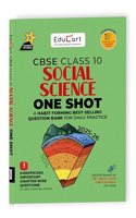 Educart One-shot Social Science CBSE Class 10 Question Bank 2025-26