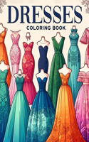 Dresses Coloring book