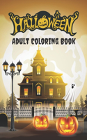 Halloween Adult Coloring Book