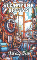 Steampunk Dreams Coloring Book