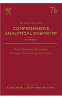Green Extraction Techniques: Principles, Advances and Applications