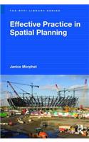 Effective Practice in Spatial Planning