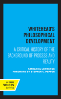 Whitehead's Philosophical Development