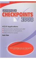 Cambridge Checkpoints VCE IT Applications