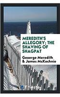 Meredith's Allegory; The shaving of Shagpat