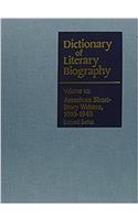 Dictionary of Literary Biography