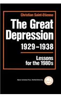 The Great Depression, 1929-1938, Volume 298