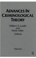 Advances in Criminological Theory